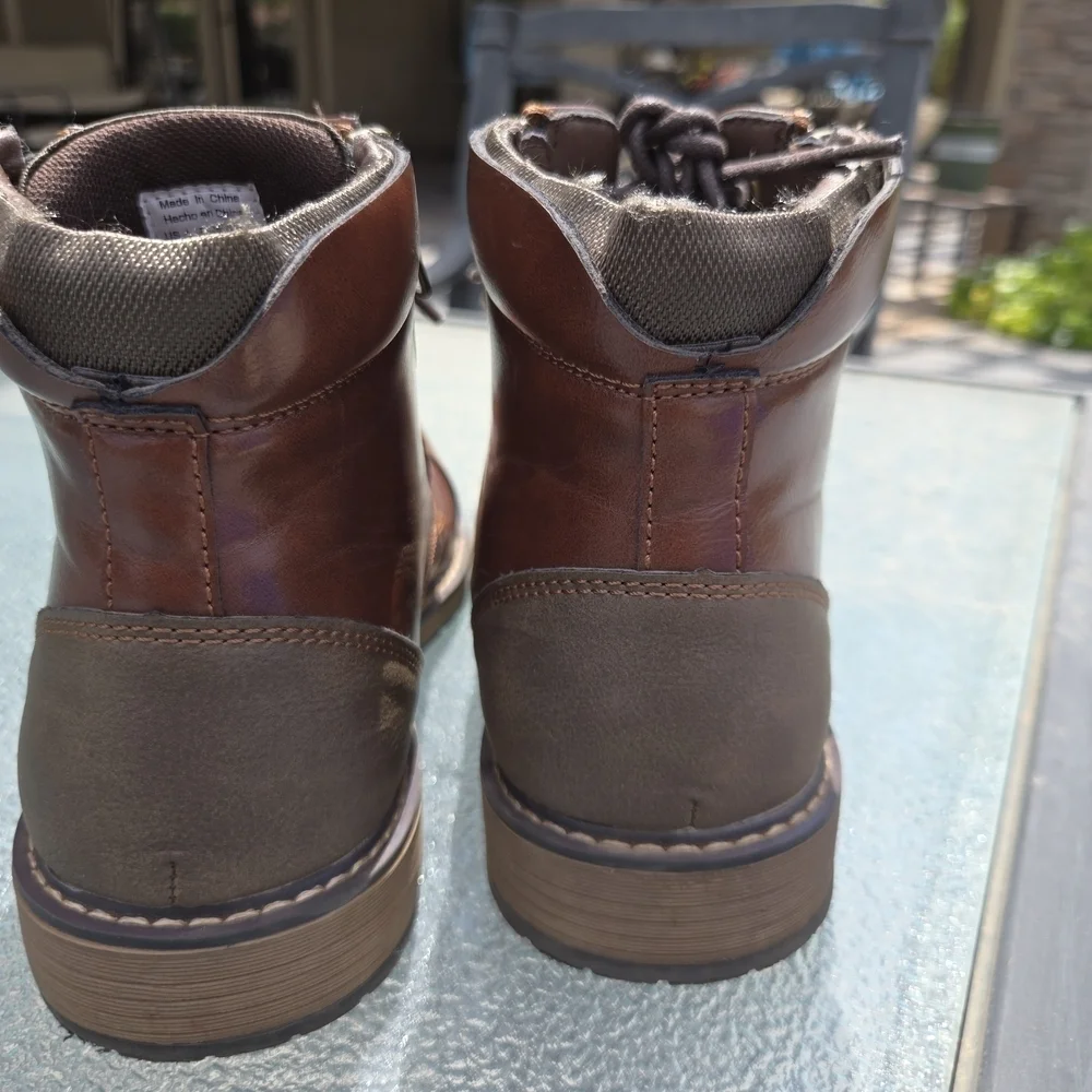 Madden Mens 7.5 Combat Boot Zip